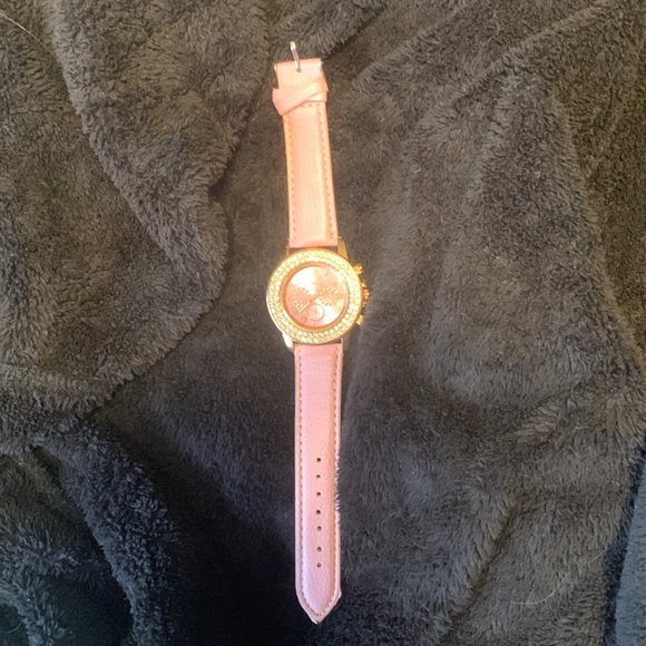 Geneva Pink Watch - Picture 1 of 4